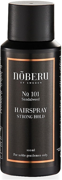 Haarspray mit starkem Halt - Noberu of Sweden №101 Sandalwood Hairspray Strong Hold — Bild N2