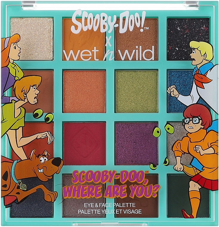 Augen- und Gesichts-Make-up-Palette - Wet N Wild x Scooby Doo Where are You? Eye & Face Palette  — Bild N2