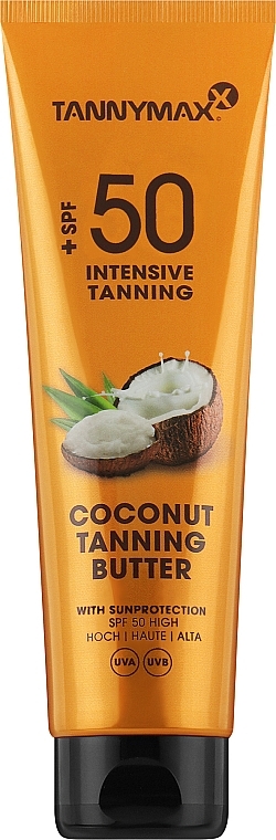 Sonnenschutzcreme mit Kokosnuss SPF 50 - Tannymaxx Coconut Butter SPF 50 — Bild N1