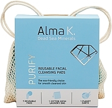 Düfte, Parfümerie und Kosmetik Wiederverwendbare Gesichtsreinigungspads - Alma K. Reusable Facial Cleansing Pads 