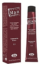 Düfte, Parfümerie und Kosmetik Haarfarbe für Männer - Lisap Man Color