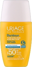 Düfte, Parfümerie und Kosmetik Parfümfreies, ultra leichtes Sonnenschutzfluid für das Gesicht SPF 50+ - Uriage Bariesun Ultra-Light Fluid SPF50+