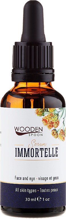 Anti-Aging Gesichts- und Augenelixier - Wooden Spoon Immortelle Anti-Age Elixir — Bild N2