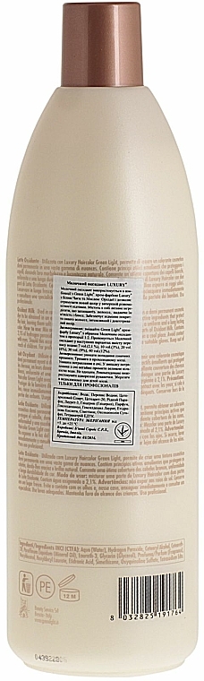 Milchiges Oxidationsmittel - Green Light Luxury Haircolor Oxidant Milk 2.1% 7 vol. — Bild N2