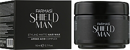 Farmasi Shield Man Styling Matte Hair Wax - Haarstyling-Wachs  — Bild N1