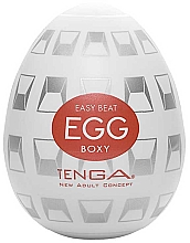 Düfte, Parfümerie und Kosmetik Dehnbarer Masturbator in Eiform für den Einmalgebrauch - Tenga Easy Beat Egg Boxy