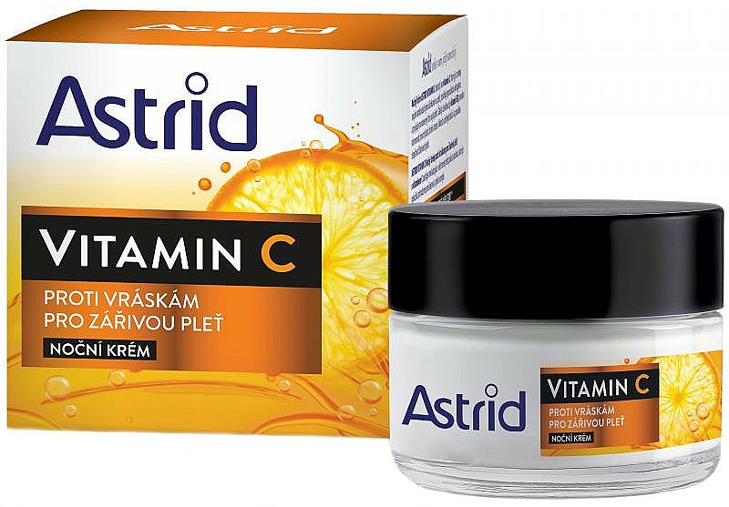 Anti-Falten Nachtcreme mit Vitamin C - Astrid Vitamin C Night Anti-Wrinkle Cream — Bild N1