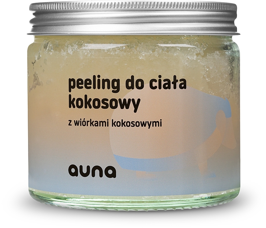 Weichmachendes Körperpeeling mit Kokosnuss - Auna Coconut Body Scrub — Bild N2