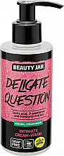 Düfte, Parfümerie und Kosmetik Intimwaschgel mit Milchsäure und Moosbeeren - Beauty Jar Delicate Question Intimate Cream-Wash