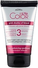 Farb-Conditioner für rosa Farbtöne für blondes Haar - Joanna Ultra Color System Pink Shades Of Blond — Bild N2