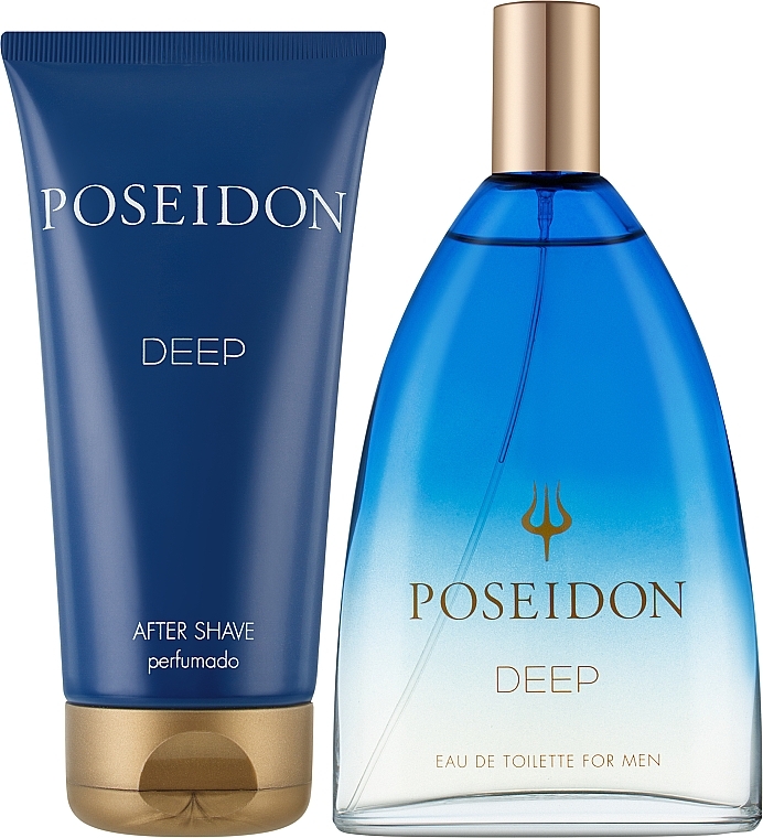 Instituto Espanol Poseidon Deep - Duftset (After Shave Balsam 150ml + Eau de Toilette 150ml) — Bild N2