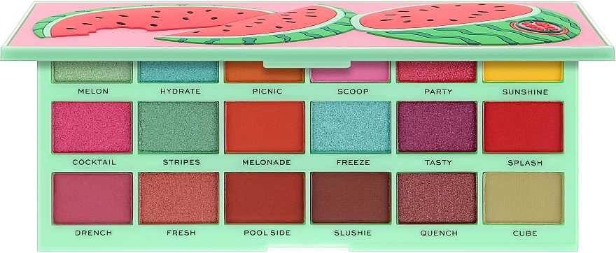 Lidschatten-Palette Wassermelone - I Heart Revolution Tasty Watermelon — Bild N1