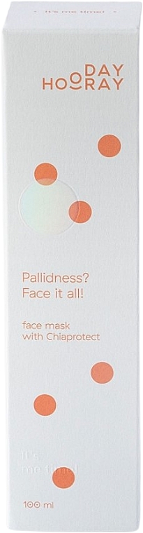 Nährende Maske für helle Haut mit Schokoladengeschmack - Day Hooray Face Mask With Chiaprotect — Bild N3