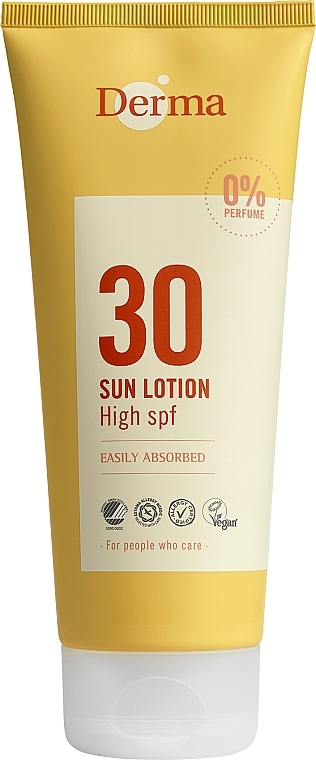 Sonnenschutz Lotion SPF 30 parfümfrei - Derma Sun Lotion SPF30 — Bild N1
