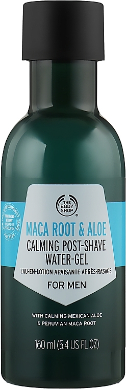 After Shave Gel mit Maca-Wurzel und Aloe - The Body Shop Maca Root & Aloe Post-Shave Water-Gel For Men