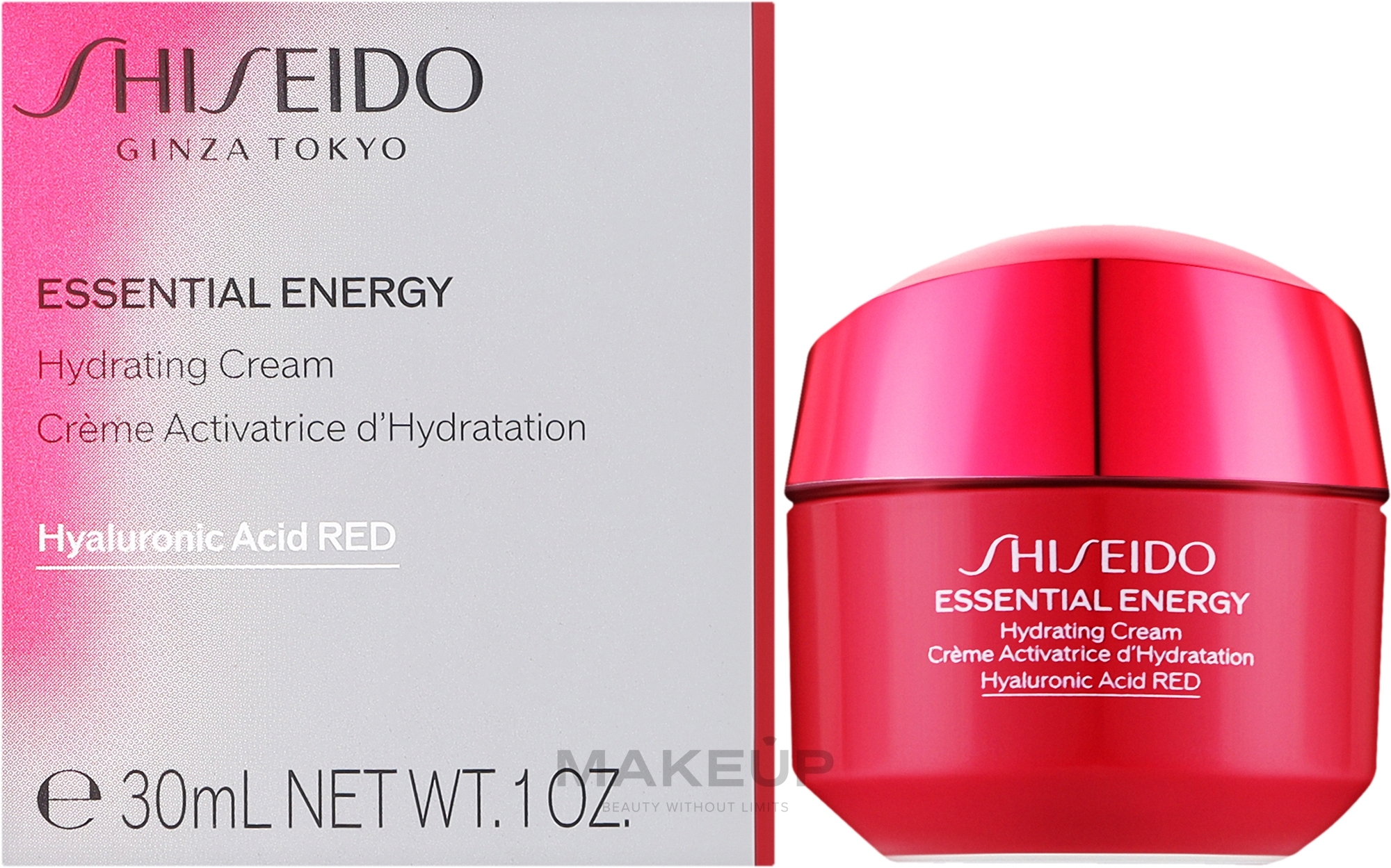 Feuchtigkeitsspendende Gesichtscreme mit Ginsengwurzelextrakt - Shiseido Essential Energy Hydrating Cream — Bild 30 ml