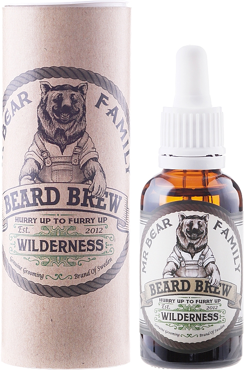 Pflegendes und feuchtigkeitsspendendes Bartöl - Mr. Bear Family Brew Oil Wilderness — Bild N1