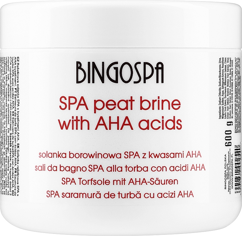 Torfsole mit Alpha-Säuren - BingoSpa Brine Mud With AHA — Bild N1