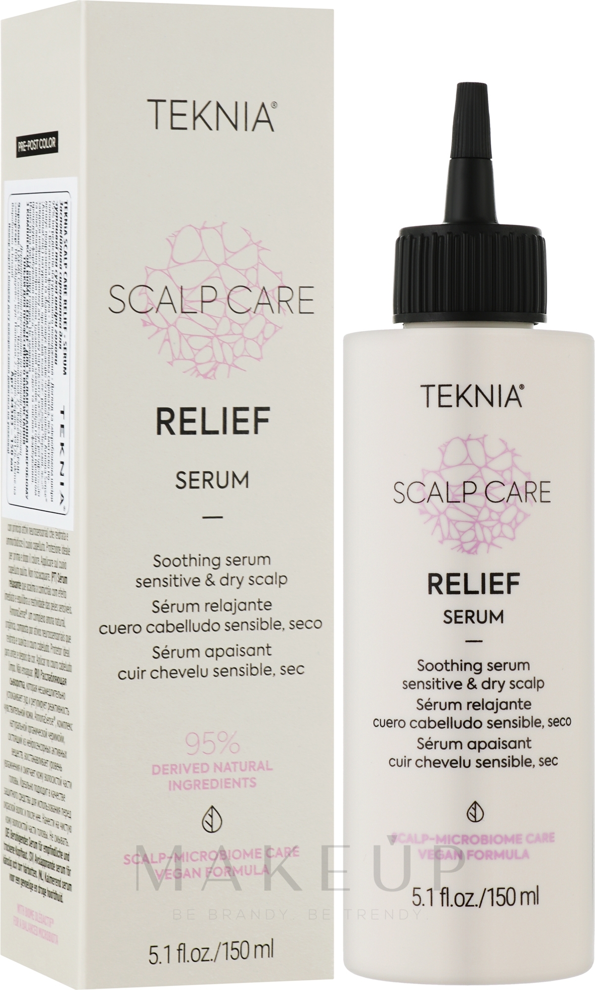 Serum für empfindliche und trockene Kopfhaut - Lakme Teknia Scalp Care Relief Serum — Bild 150 ml