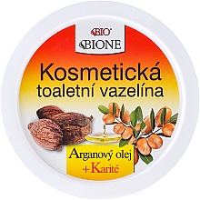 Kosmetische Vaseline mit Arganöl und Sheabutter - Bione Cosmetics Argan Oil Vaseline Cream — Bild N1