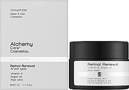 Erneuernde Gesichtscreme mit Retinol für die Nacht - Alchemy Care Cosmetics Antiaging Retinol Renewal — Bild N2