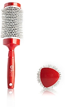 Düfte, Parfümerie und Kosmetik Thermobürste Concave 33 mm - Upgrade Triangular Concave Thermal Brush Red Angle