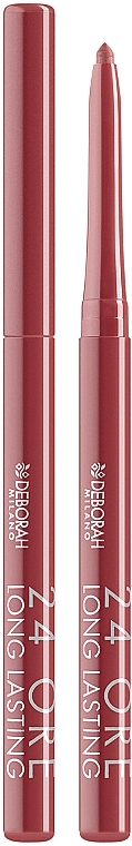 Automatischer, langlebiger Lippenkonturenstift - Deborah 24 ORE Long Lasting Lip Pencil — Bild N1