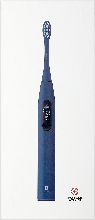 Elektrische Zahnbürste X Pro Navy Blue - Oclean — Bild N1