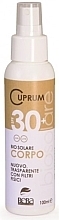 Düfte, Parfümerie und Kosmetik Sonnenschutzspray für den Körper - Beba Cuprum Line SPF30