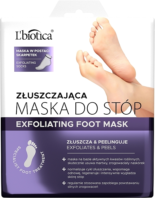 Fußmaske - L'biotica Home Spa — Bild N1