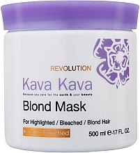 Düfte, Parfümerie und Kosmetik Maske für gesträhntes, gebleichtes und blondes Haar - Kava Kava Blond Mask for Highlighted Bleached and Blond Hair