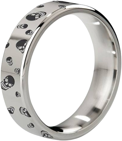Erektionsring 55 mm matt mit Gravur - Mystim Duke Strainless Steel Cock Ring — Bild N1