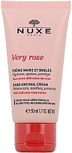 Düfte, Parfümerie und Kosmetik Creme für Hände und Nägel - Nuxe Very Rose Hand And Nail Cream