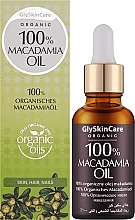 Pflegendes Bio Macadamiaöl für Körper, Haar und Nägel - GlySkinCare Macadamia Oil 100% — Bild N2