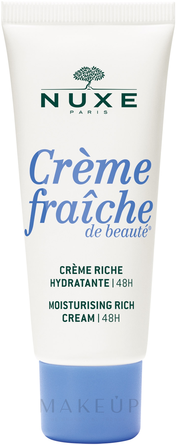 Reichhaltige Creme für trockene Gesichtshaut - Nuxe Creme Fraiche De Beaute Moisturising Rich Cream 48H — Bild 30 ml