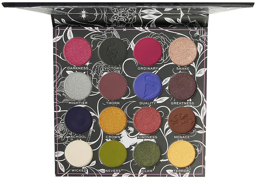 Lidschattenpalette - Makeup Revolution The School For Good And Evil Nevers Shadow Palette — Bild N3