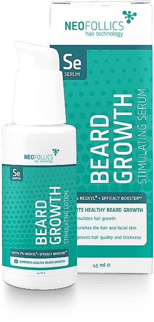 Stimulierendes Serum für das Bart - Neofollics Hair Technology Beard Growth Stimulating Serum  — Bild N1