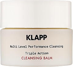 Reinigender Gesichtsbalsam - Klapp Multi Level Performance Triple Action Cleansing Balm — Bild N1