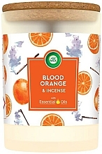 Düfte, Parfümerie und Kosmetik Duftkerze Orange und Weihrauch - Air Wick Essential Oils Blood Orange & Incense Candle Glass