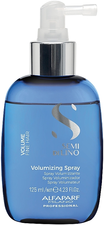 Volumenspray für dünnes Haar - Alfaparf Semi Di Lino Volumizing Spray — Bild N1