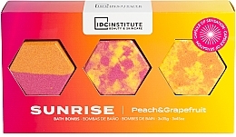 Düfte, Parfümerie und Kosmetik Badepastillen mit Pfirsich und Grapefruit - IDC Institute Bath Bombs 