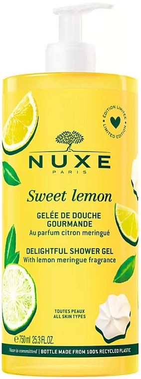 Duschgel - Nuxe Sweet Lemon Shower Gel — Bild N1