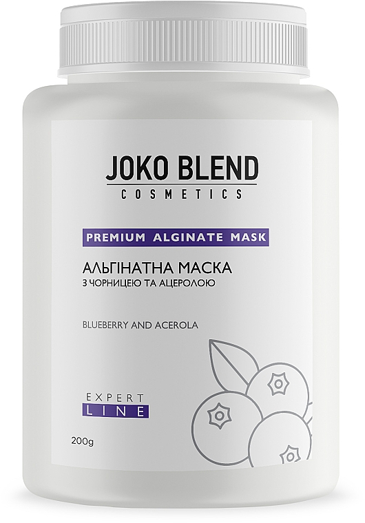 Alginatmaske mit Heidelbeeren und Acerola - Joko Blend Premium Alginate Mask — Bild N5