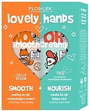 Handpflegeset - Floslek Lovely Hands (Handpeeling 50g + Handmaske 50ml)  — Bild N1