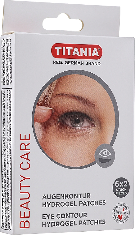 Hydrogel-Augenpatches - Titania — Foto N1