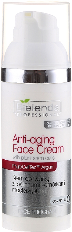 Verjüngende Gesichtscreme mit pflanzlichen Stammzellen - Bielenda Professional Face Program Anti-Aging Face Cream with Plant Stem Cells