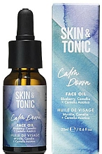 Düfte, Parfümerie und Kosmetik Beruhigendes und pflegendes Gesichtsöl mit 6 pflanzlichen Ölen und Extrakten - Skin & Tonic Calm Down Face Oil