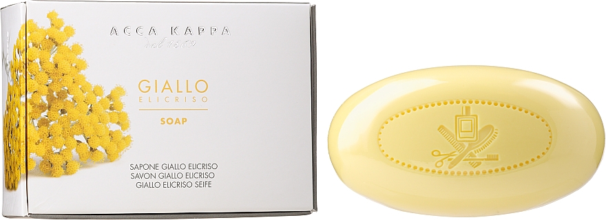 Acca Kappa Giallo Elicriso Soap - Erfrischende Seife auf planzlicher Basis  — Bild N2