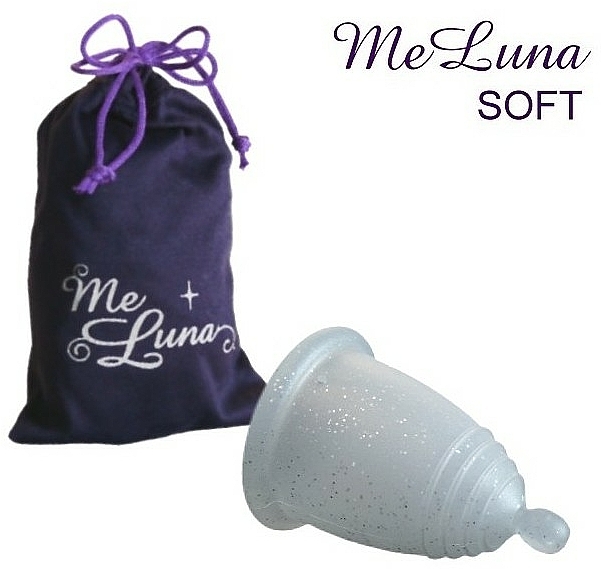 Menstruationstasse Größe L brillant - MeLuna Soft Menstrual Cup Ball — Bild N1