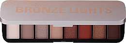 Lidschatten-Palette - Makeup Revolution Bronze Lights Shadow Palette — Bild N1